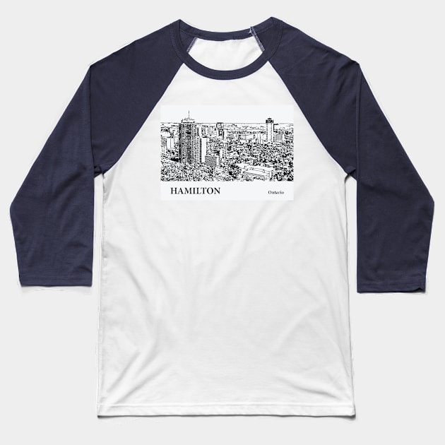 Hamilton - Ontario Baseball T-Shirt by Lakeric